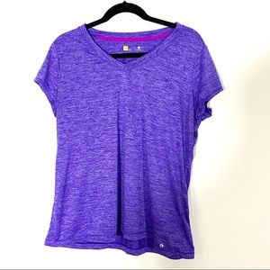 Xersion T-shirt in purple size XL